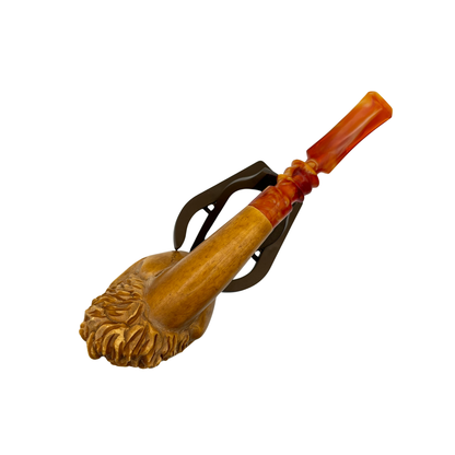 Celebi Large Brown Skull Meerschaum