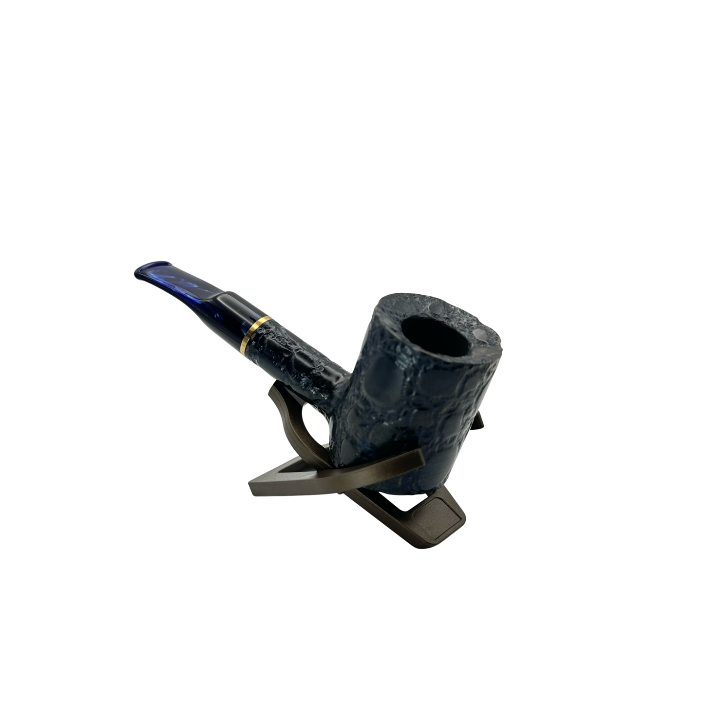 Savinelli Blue Alligator Poker