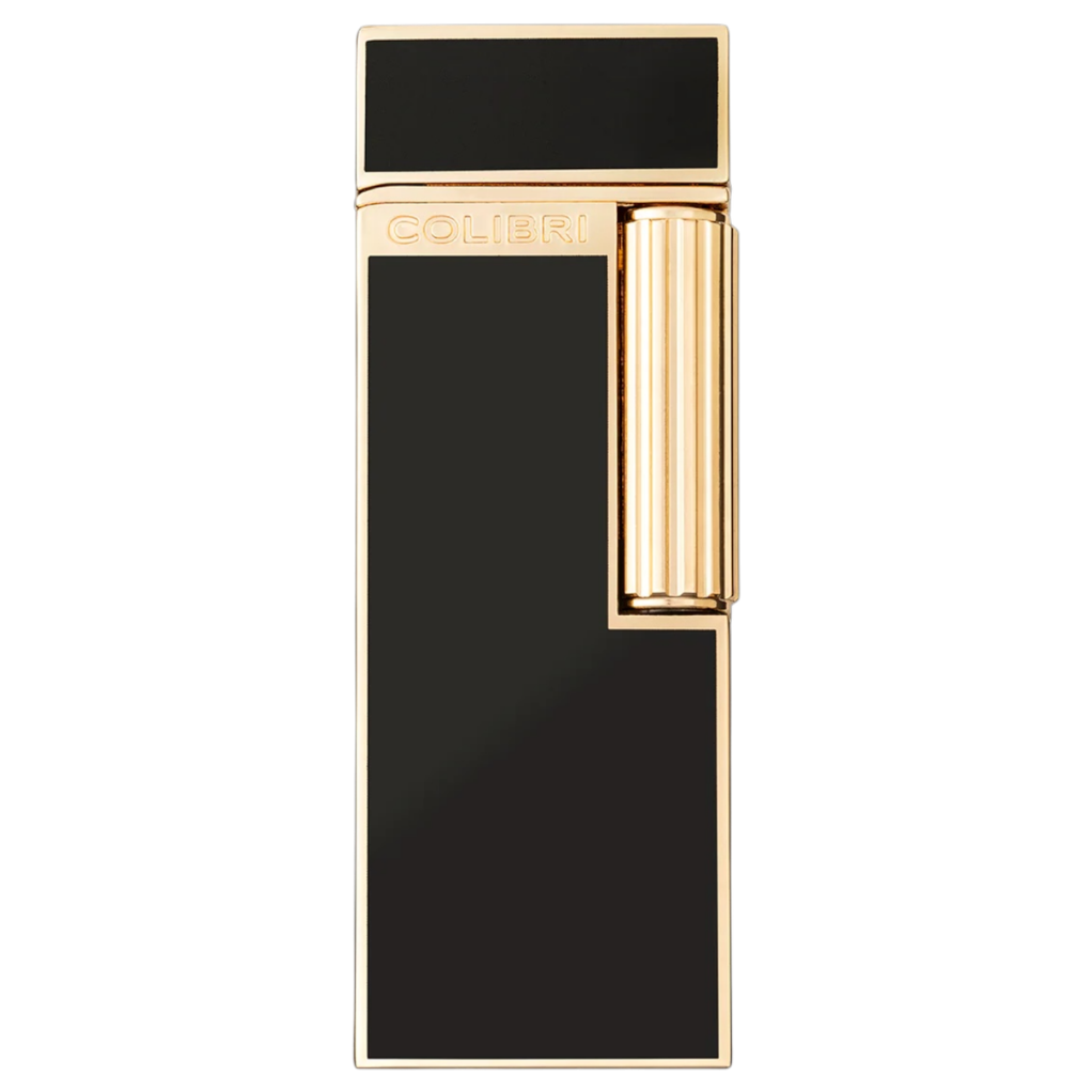 Colibri Continental Black & Gold Lighter