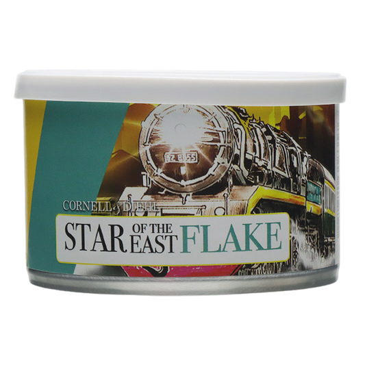 Cornell & Diehl Pipe Tobacco: Star of the East Flake 2oz