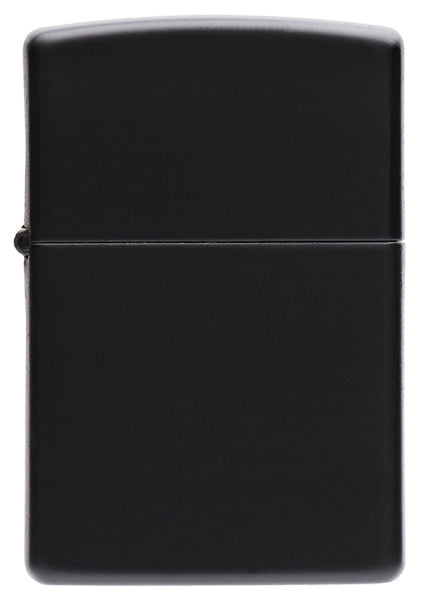 Zippo Lighter: Classic Black Matte Pipe Lighter