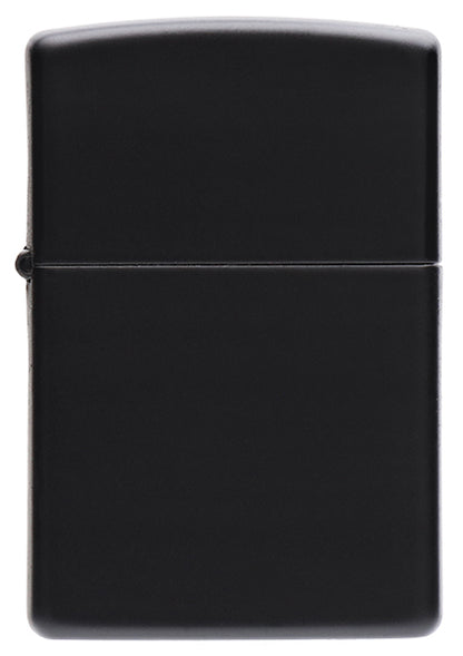 Zippo Lighter: Classic Black Matte Pipe Lighter