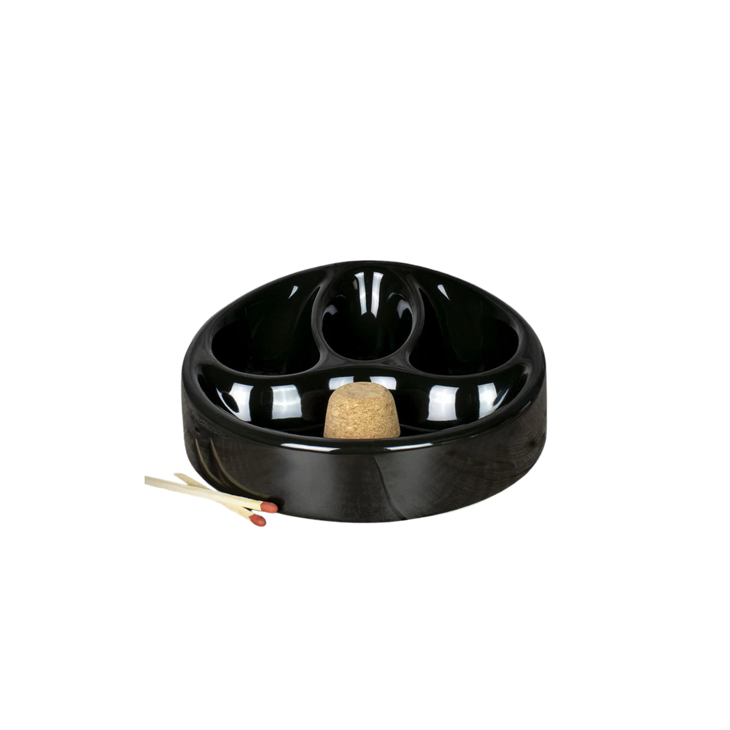 Brigham Pipe Ashtray - 3 Pipes